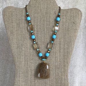 Turquoise Statement Necklace
